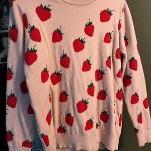 Joanie Strawberry Sweater